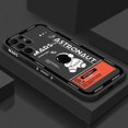 thumbnail image 1 of Funda de silicona suave con cordón de mano de astronauta de lujo para Samsung Galaxy S22, S23 Ultra, S21, S20 FE, A52s, A53, A32, A14, A54, A13 Fivean unisex, 1 of 2