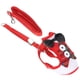 thumbnail image 1 of Arnés tipo chaleco para gatos con correa ajustable, correa de chaleco a prueba de fugas para mascotas para caminar (cuadrícula roja L), 1 of 15