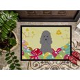thumbnail image 3 of Carolines Treasures BB6068JMAT 24 x 36 in. Easter Eggs Poodle Silver Indoor or Outdoor Mat, 3 of 4