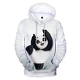 thumbnail image 4 of Sudadera con capucha con gráfico de panda salvaje divertido para hombres Ropa nueva en sudaderas y sudaderas para niños Lindos suéteres con estampado de panda gigante en 3D, 4 of 4