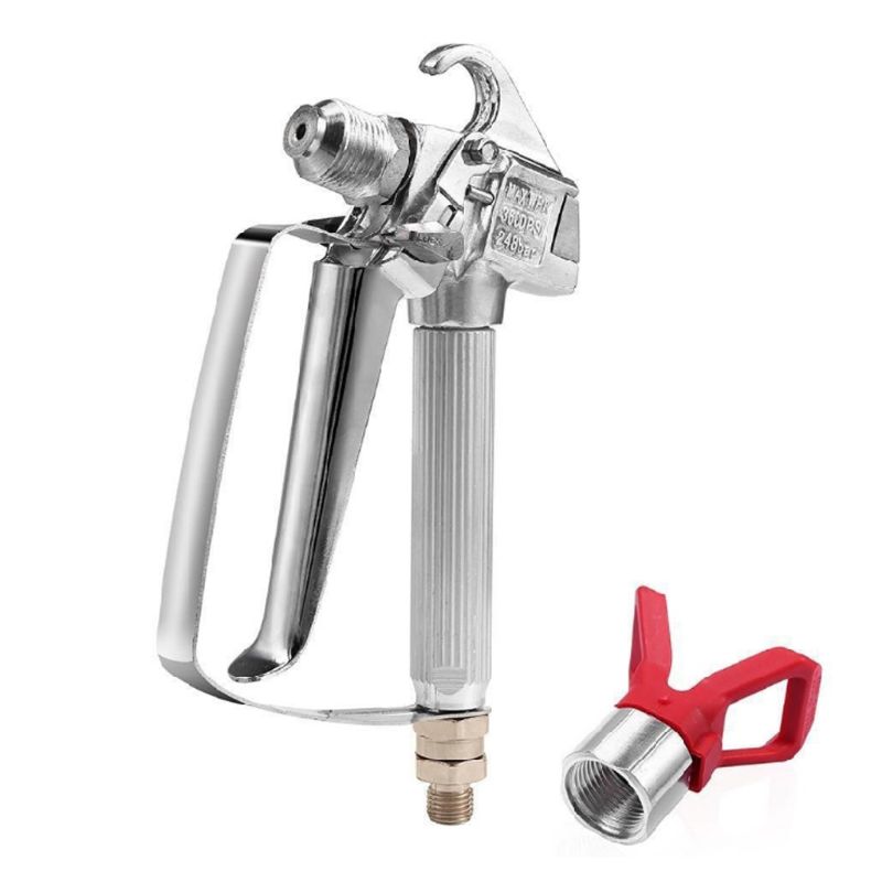 Buy Professional High Pressure 3600 PSI Airless Paint Spray Gun Metal