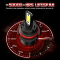 thumbnail image 6 of For Mercury Grand Marquis 1998-2005 9007 LED High Low Beam Headlight Bulbs Ultra Brighter White 2x, 6 of 10