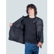 thumbnail image 3 of Chamarra negra casual para hombre abrigada, 3 of 5