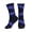 1 Black, variant on Women's Men's Cosmic-Starry-Sky Pattern Colorful Novelty Pattern Crew Athletic Socks