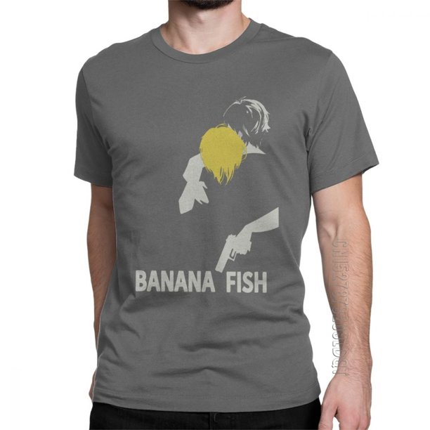 Camiseta de Sa Yo Na Ra Banana Fish para hombre, camisetas de algodón de Anime Manga Eiji, camisetas de moda para hombre, camisetas recién llegadas