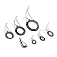 thumbnail image 1 of 7pcs Durable Fishing Rod Guides Tips Set Double Leg Eye Rod Repair, 1 of 7