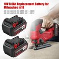 thumbnail image 3 of Batería PercooAir 18V 8,0 Ah, paquete de 2, reemplazo con cargador, 3 of 8