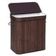 thumbnail image 1 of Cesto de ropa SONGMICS Bamboo con tapa 100L Brown ULCB063K02, 1 of 7