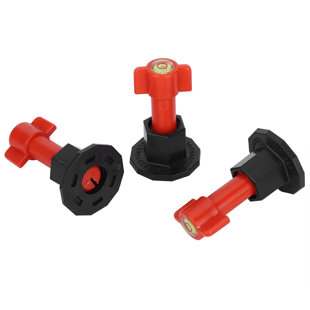 NFTIGB Ceramic Tile Leveling System Kit Floor Wall Tile Leveler Positioning Tools Building Supplies Professional Reusable Set 98 Pieces 10.24 inches / 26 cm High Precision For Tiling