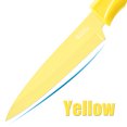 thumbnail image 3 of 2 Pack Paring Knife with Safety Sheath, Fruit Knife with 4 inch Stainless Steel Blade, Nonstick Silicone Coated Knife for Kitchen, Fruits, and Vegetables (Yellow & Yellow), 3 of 6