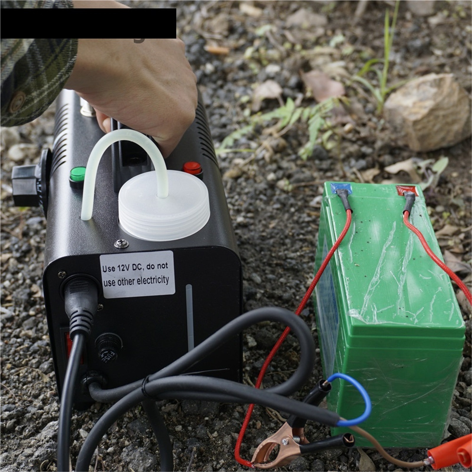 12V Mite Fog Machine Bee Fumigation Machine Beekeeping Low Electronic Atomization Sprayer Mite Control ,Convenient and Practical