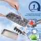 thumbnail image 3 of Bandeja de Hielo de Acero Inoxidable. Molde Metálico Apto para Uso Alimentario para Whisky y Cócteles. Congelación Rápida y Fácil Liberación con un Solo ., 3 of 5