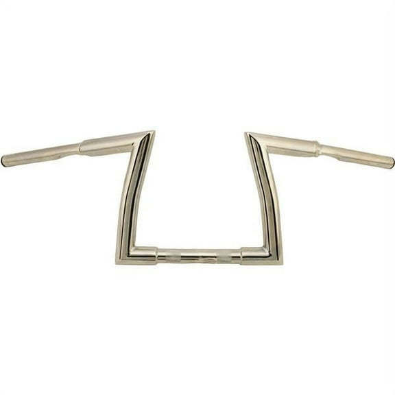 Chrome HardDrive Parts Z-Bar 9" Knurled Handlebars