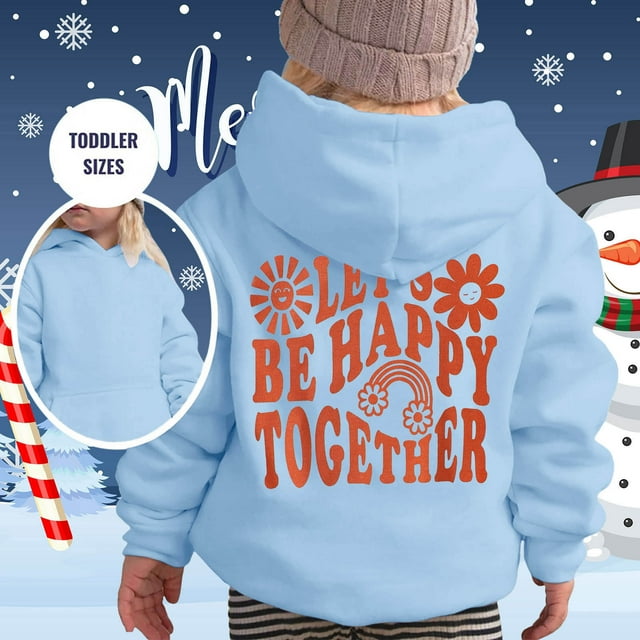 Chandails à Capuchon pour Garçons Enfants Chandails à Capuchon Imprimés Enfants Sweat à Capuche Manches Longues Haut Vêtements d'Hiver 5-6 Ans Vêtements Fille