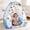 #01-Blue, variant on Kieccall Tent Castle Play House Indoor Cozy Fancy Style Shelter for Relaxing Play and Daily Entertainment Blue Gift