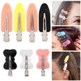 thumbnail image 4 of 2/3/4 Uds. Pinzas para el cabello sin costuras, flequillo lateral, pasador con flecos, maquillaje, lavado, accesorios para la cara, horquillas de estilo para mujeres y niñas, 4 of 5