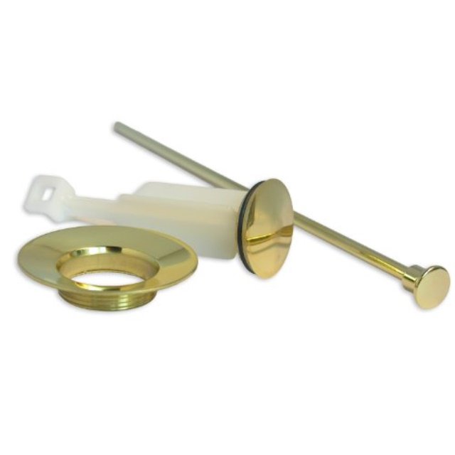 lasco 034659 replacement lavatory pop up drain stopper flange and rod