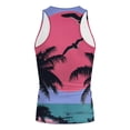 thumbnail image 2 of Hessimy Mens Tank Top, Lightweight Tanks for Men, Sleeveless Tank Shirt（Pink,XL), 2 of 2