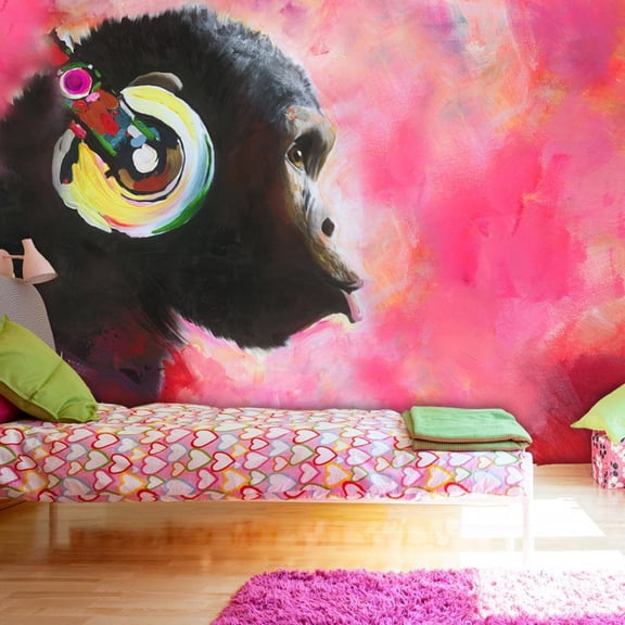 Tiptophomedecor Animal Wallpaper Wall Mural - Music World
