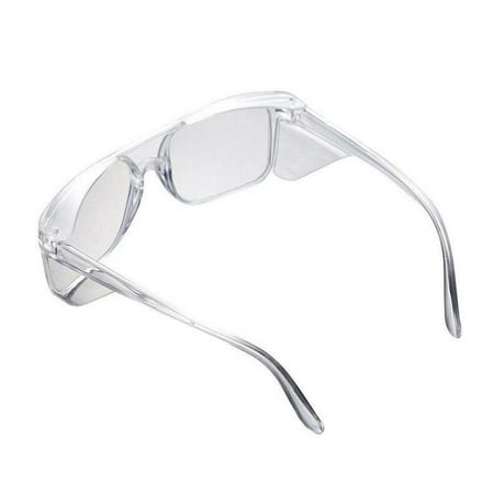

Safety Goggles Clear Lens Eye Protection Anti dust Spectacles Anti Sand Gla H1G9