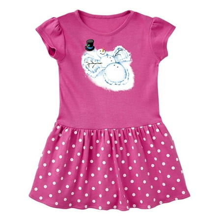 

Inktastic Snowman Angels Gift Baby Girl Dress