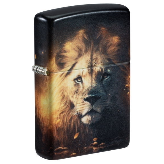 Zippo Lighter: Lion, Glow-in-the-Dark - 540 Color 81649