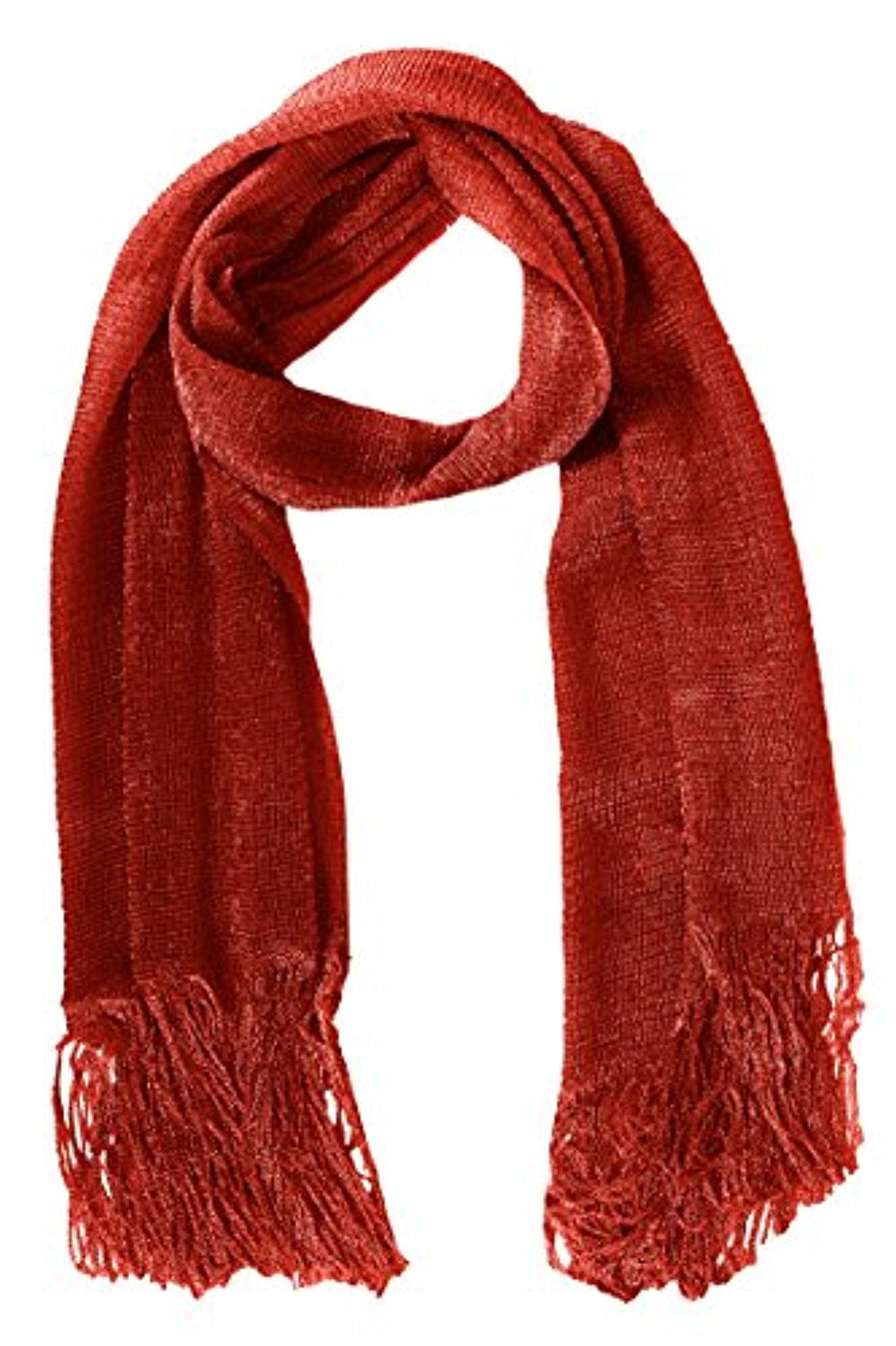 LONG SHIMMERY MESH SCARF WRAP 2-PACK SET 