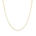 thumbnail image 3 of IcedTime 14k Yellow Gold Hollow Italy Cuban Curb Chain Necklace with Lobster Clasp 4.5mm Wide 22" Long, 3 of 3