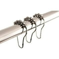 thumbnail image 3 of Kingston Brass Edenscape SRCR128 Roller Ball Shower Curtain Rings, 12 Pcs/Set, Satin Nickel, 3 of 4