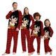 thumbnail image 1 of Pijamas navideños a juego para la familia, conjunto de ropa de dormir roja para madre, hija, papá, hijo, mujeres, hombres, niñas y niños, 2023, 1 of 3