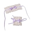 thumbnail image 1 of lionlar Lolita Hand Sleeve Wrist Cuffs Ruffled Bowknot, 1 of 6