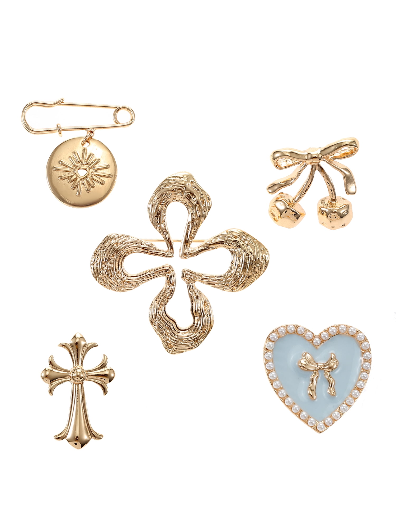No Boundaries Gold Mix & Match Pin Pack