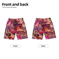thumbnail image 2 of PAYOHTO Multicolored Pattern of Dinosaurs Boys Swim Trunks Quick Dry Beach Boardshorts for Teen Boys Bathing Suit Swimwear for Boys, 2 of 7