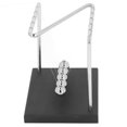 thumbnail image 1 of Bola de metal de equilibrio, bola de péndulo de equilibrio, bolas de péndulo de metal de física, juguetes de bola de péndulo de equilibrio, estética elegante, 1 of 14