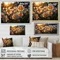 thumbnail image 4 of Designart "Daffodils landscape Sunrise II" Floral Floater Framed Canvas Art Print, 4 of 7