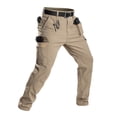 thumbnail image 2 of LEKWK Work Pants for Men Lightweight Quick-Dry Stretchy Bottoms with Multi Pockets Breathable Loose Fit Athletic Pants for Hiking Casual Outdoor, 2 of 6