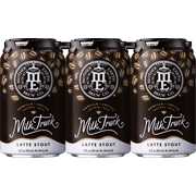 Mother Earth Milk Truck Latte Stout Craft Beer, 12 fl oz, 6 Pack Cans, 5.8% ABV