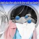 thumbnail image 3 of 3 pcs blue laundry balls for dryer, non-melting New softer material dryer - clothes come out soft fluffy less wrinkles, 3 of 5