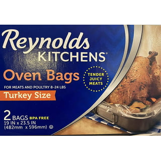15 Counts Large Turkey Bags, Oven Bags for Cooking,Meat Roasting Bags Safe  for Meats Turkey Fish Vegetables - 20×24 IN (1 PACK)