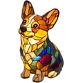 thumbnail image 2 of 3D Cute Dog Series Art Night Light, Modern Multicolor Dog Lamp Table Light, Pretty Dog Series Art Night Light, Hand Painted Resin Canine Decor with Warm Glow,Vintage Animal Night Light Home Decor, 2 of 2