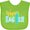 Apple Green, variant on Inktastic Happy Easter with Cross in Teal Plaid Boys or Girls Baby Bib