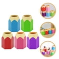 thumbnail image 3 of Cute Pencil Shaped Pen Holder in Assorted Color for Storage with Big Opening Design 5pcs, 3 of 8