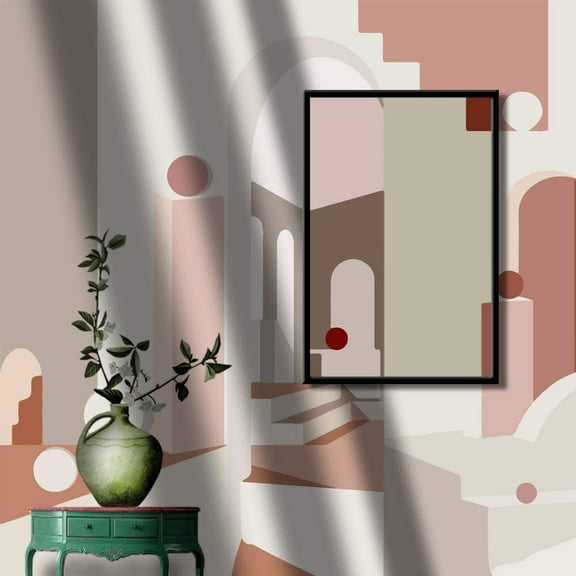 IDEA4WALL Framed Canvas Wall Art for Living Room, Bedroom Light Color Canvas Prints for Modern Home Decoration Ready to Hang