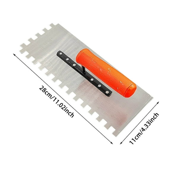 JJKBVCLO Notched For Plastering And Masonry Work With Comfortable Grip And Durable Construction