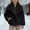 Black, variant on Girls Jacket Winter Shawl Collar Jacket Soft Warm Outerwear Coats Winter Outfits