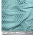 thumbnail image 1 of Soimoi Polyester Crepe Fabric Hand Drawn Line Shirting Print Fabric by Yard 52 Inch Wide, 1 of 3