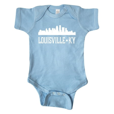 

Inktastic Louisville Kentucky Skyline KY Cities Gift Baby Boy or Baby Girl Bodysuit