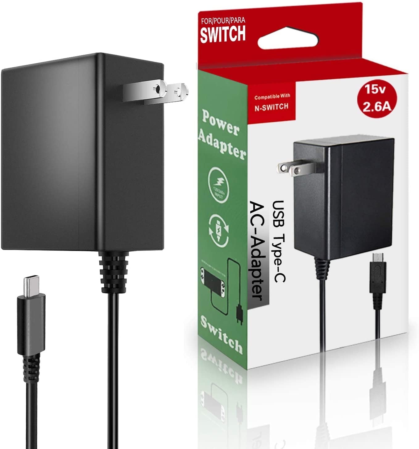 NINTENDO OF AMERICA YMK35 Nintendo Switch AC Adapter & HDMI Cable