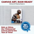 thumbnail image 4 of Floyd Mayweather Canvas Wall Art by DreamController- 18x24 inches Boxing Wall Decor | HD Printed & Wooden framed wall art | Modern Wall Decor for Gift | Kids Room Decor | Made in USA, 4 of 5
