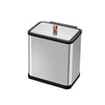 thumbnail image 4 of Cubo de basura para cocina, cubo de basura para colgar, cubo interior de acero inoxidable, cubo de basura para armario, interior, exterior, Camping, Pequeño BLESIY Cubo de basura colgante, 4 of 7